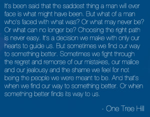 22 notes / 3 years ago / TAGS: One Tree Hill graphic text quote death