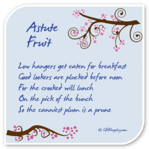 Astute Fruit by GK Kingsley
