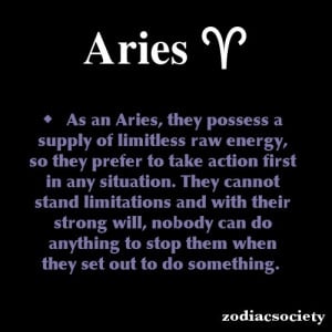 Aries Zodiac Facts. funny bc im an aries