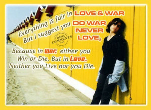 Everything is fair in Love & War