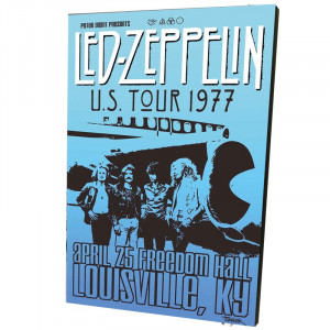 Led Zeppelin 1977 Canvas