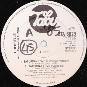 Cherrelle Saturday Love