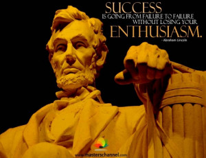 Abraham Lincoln Motivational Quote