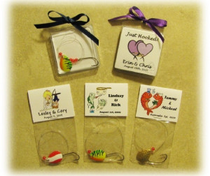 Fishing Lure Wedding Favors