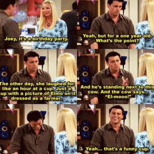 Phoebe and Joey Funny quotes Friends tv show