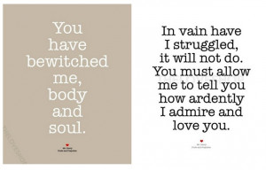 Mr Darcy Quotes Darcy quotes from the love