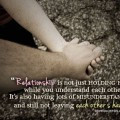 Relationship is not just holding hands quotes