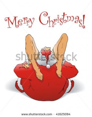 Funny Merry Christmas card