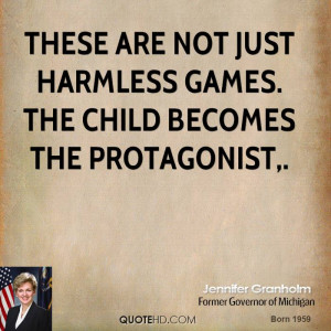 These are not just harmless games. The child becomes the protagonist.