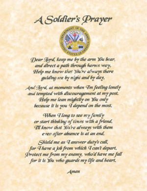 Soldier's Prayer Image