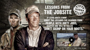Mike Rowe collection features safety steel toe and non-steel toe work ...