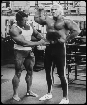 Thread: Some cool pics of Arnold and Superstar Billy Graham