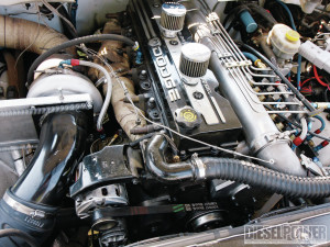 1100Hp Dodge Cummins Family Affair Engine Bay