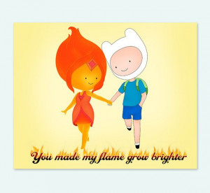 You made my flame grow brighter
