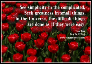 simplicity quotes, simple living quotes, Lao Tsu quotes