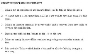 steps to writing employee evaluation phrases and comments for job ...
