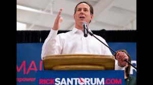 Presidential Candidate and Former Sen. Rick Santorum