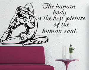 Quote Vinyl Sticker Decal Art Home Decor Mural Gymnasium Decals Quotes ...