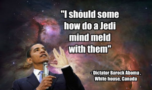Jedi Mind Meld -Quotes from dictator Barock Aboma