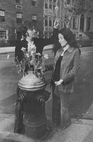 John Lennon and Yoko Ono-Lennon