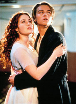 Titanic ... Leonardo DiCaprio and Kate Winslet
