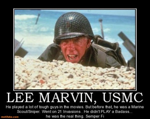 Lee Marvin Usmc Photo The