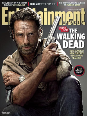 Tenemos a Rick Grimes en la portada número 1, a su hijo Carl Grimes ...