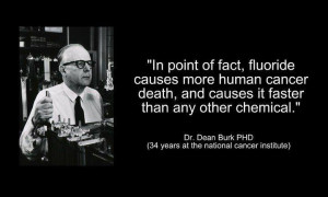 Fluoride is not generously given to the public to keep their teeth ...