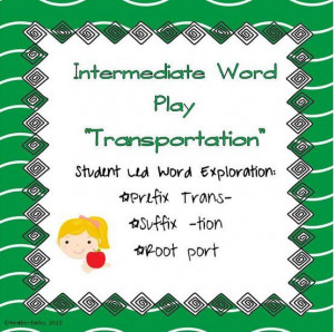based word studies focusing on affix/root development with cooperative ...