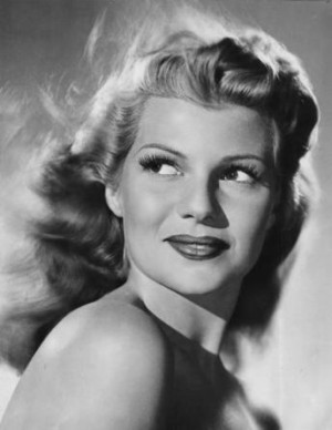 Rita Hayworth, autre icône glamour...