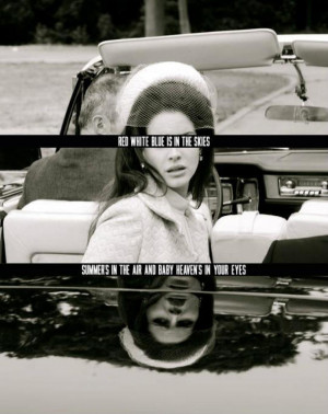 lana d del rey, clip, national anthem, amérique, jfk, marilyn monroe ...