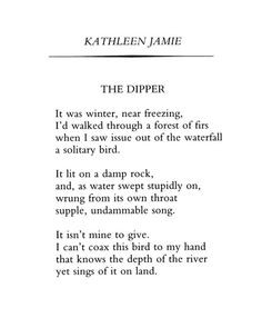 Kathleen Jamie, POETRY, June 2004 More