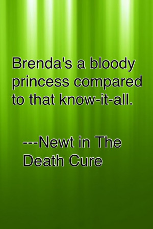 My favorite Newt quote. xD