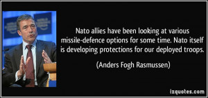 More Anders Fogh Rasmussen Quotes