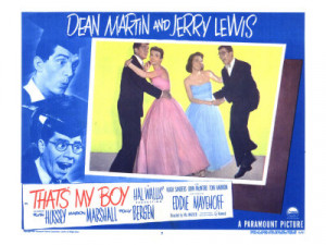 movie poster - That's My Boy - 1951 - starring Dean Martin and Jerry ...