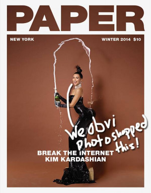 Remember that Kim Kardashian PAPER Magazine cover that broke the ...