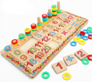 plate learn math mathematics teaching aids early childhood toys 1 3
