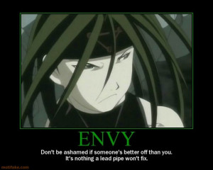 Anime Envy is jealous
