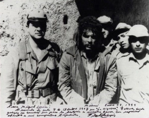 Che Guevara taker prisioner in Bolivia. Few hours before his murder.