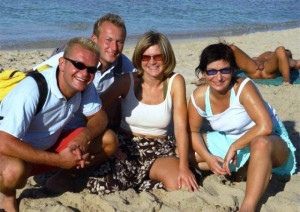 Beach Ball Photobomb ~ 38 Awkwardly Funny Family Vacation Photos