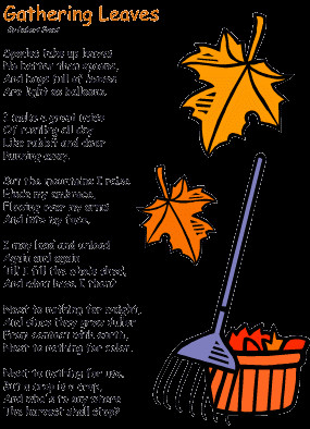 Poem poster/coloring page