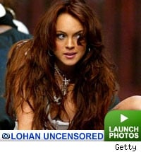 Lindsay Lohan Hugs Her