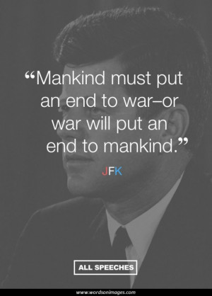 Jfk quotes