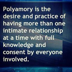 Polyamory Do you need to be very secure in yourself to practice this ...