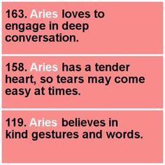 Aries Quotes and Advice