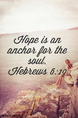 Hebrews 6:19 And the 