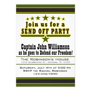 military_army_deployment_send_off_party_invitation ...