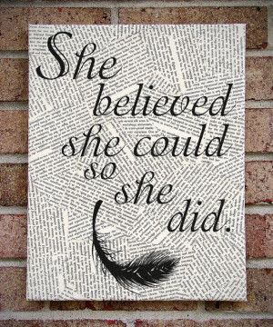 Quote Wall Art: 