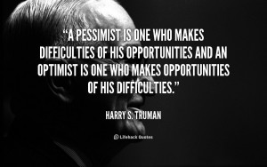 Pessimist Quotes