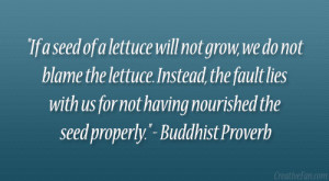buddhist proverb